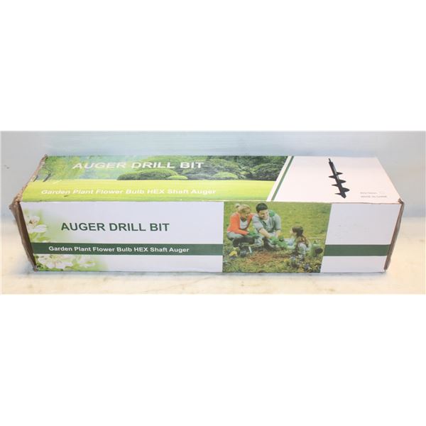 AUGER DRILL BIT FOR PLANTING GARDEN AUGER