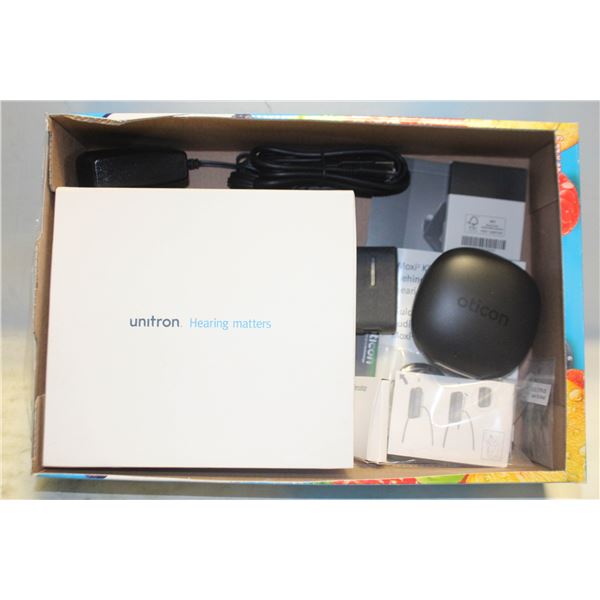 2 PR HEARING AID/CHARGER/BATTERIES