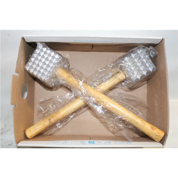2 INDUSTRIAL MEAT TENDERIZERS