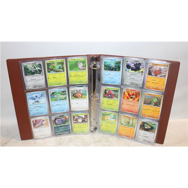 BINDER POKEMON CARDS
