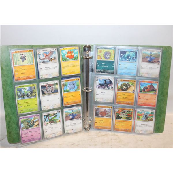BINDER POKEMON CARDS