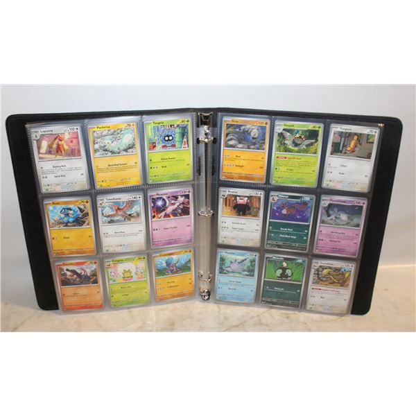 BINDER POKEMON CARDS