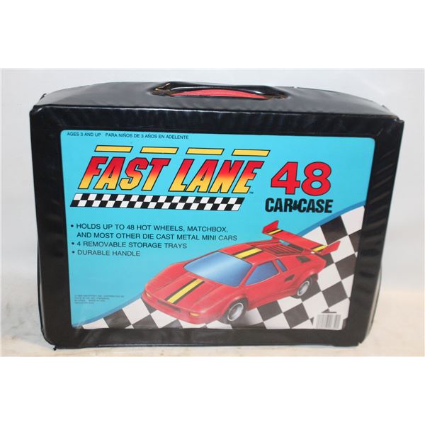 VINTAGE FAST LANE 48 CAR CASE