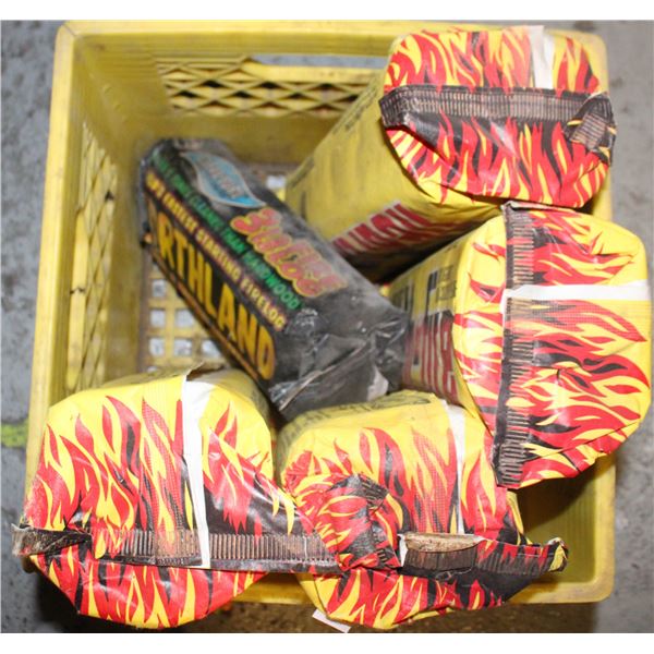 LOT OF 3HR FIRE LOGS