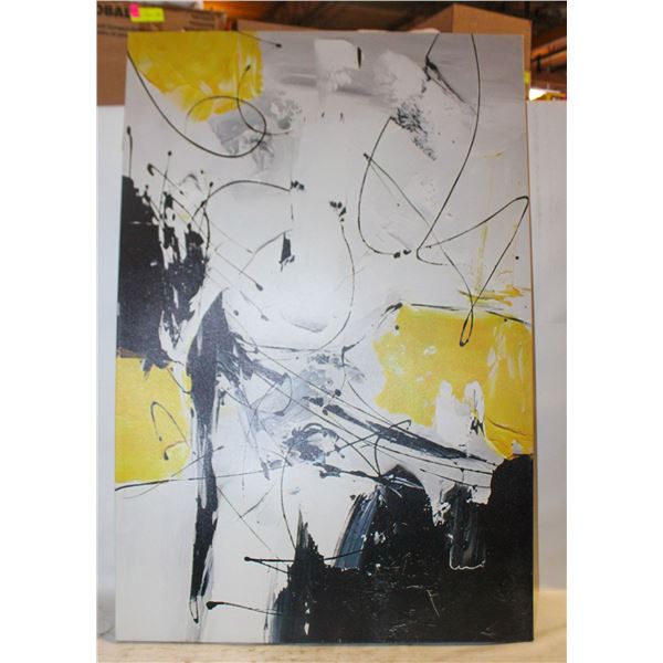 ABSTRACT WALL ART CANVAS
