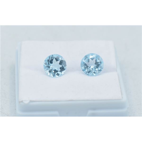 #88-NATURAL SKY BLUE TOPAZ GEMSTONES 6.16 CT