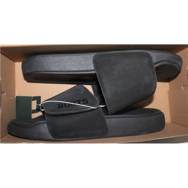 ROOTS MENS SLIDES SIZE 9