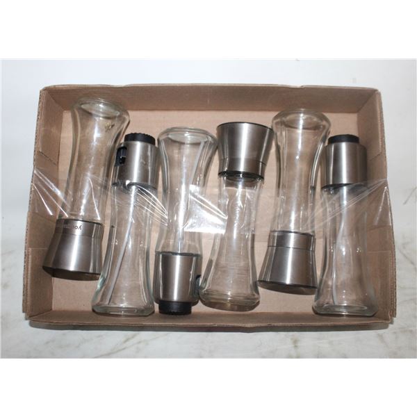 NEW 6 BOTTLES SPRAY OLIVE OIL SPENSERS