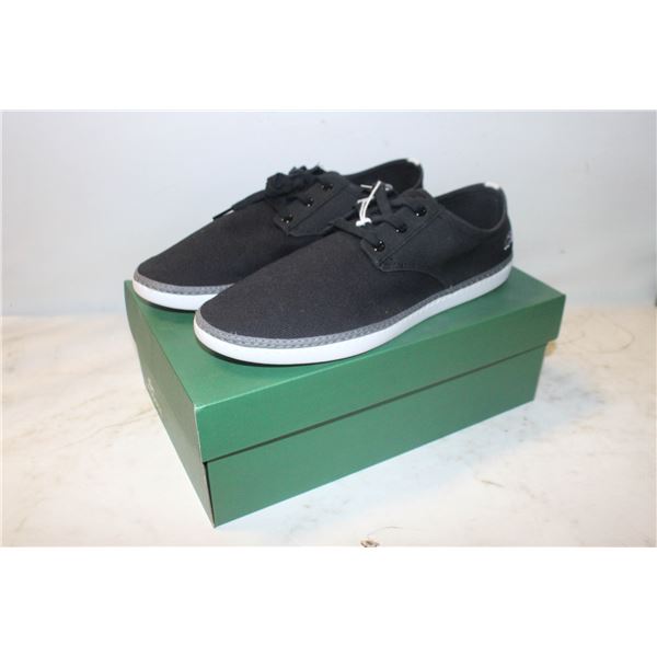 NEW LACOSTE MALAHINI CANVAS DECK SHOES SIZE 12