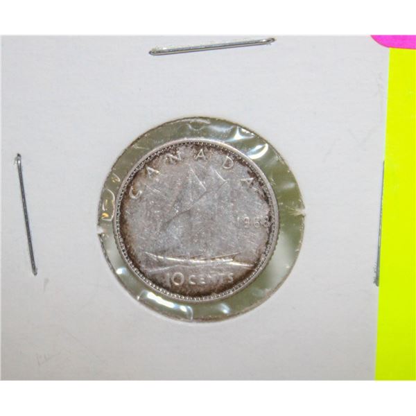1966 CANADA SILVER DIME