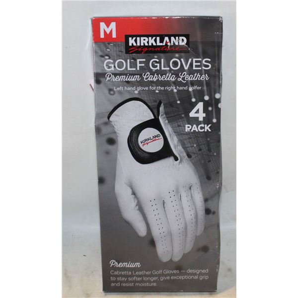 NEW KIRKLAND PREMIUM CABRETTA LEATHER GOLF, M