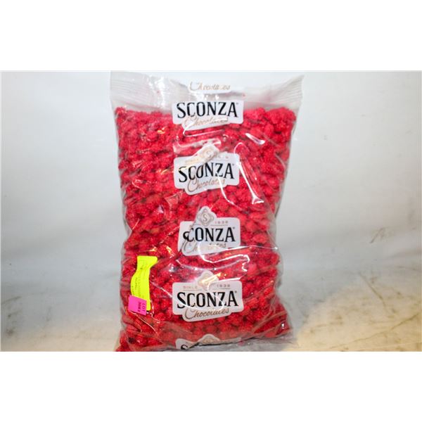 SEALED SCONZA 5LB BAG FRENCH PEANUTS