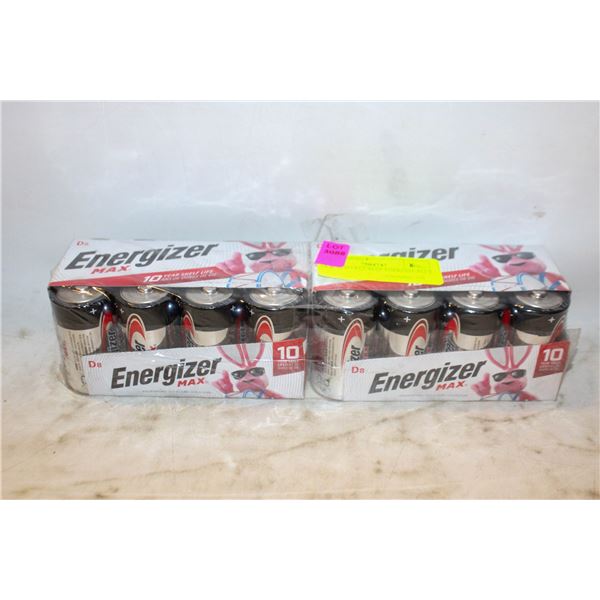 NEW 20 D CELL MAX ENERGIZE PLUS