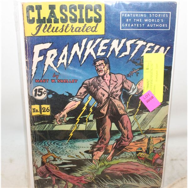 ILLUSTRATED FRANKENSTEIN #26 EARLY PRINTING