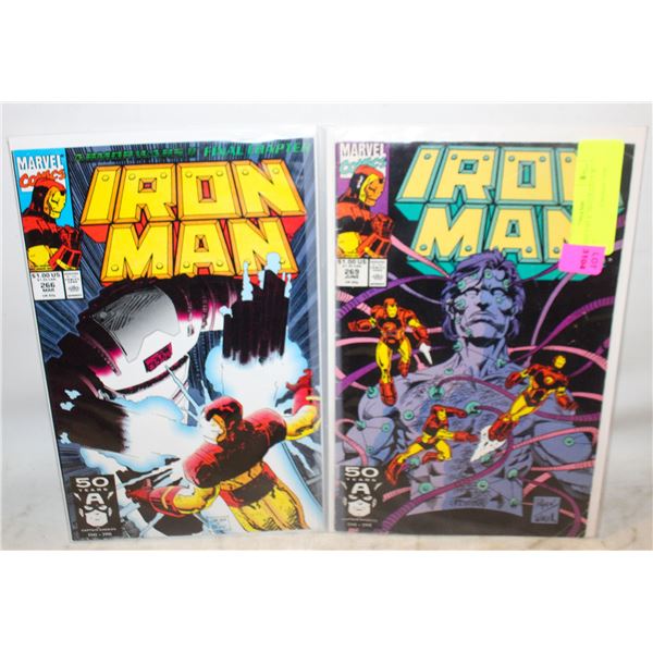 IRON MAN #269 & 266 COLLECTOR COMICS