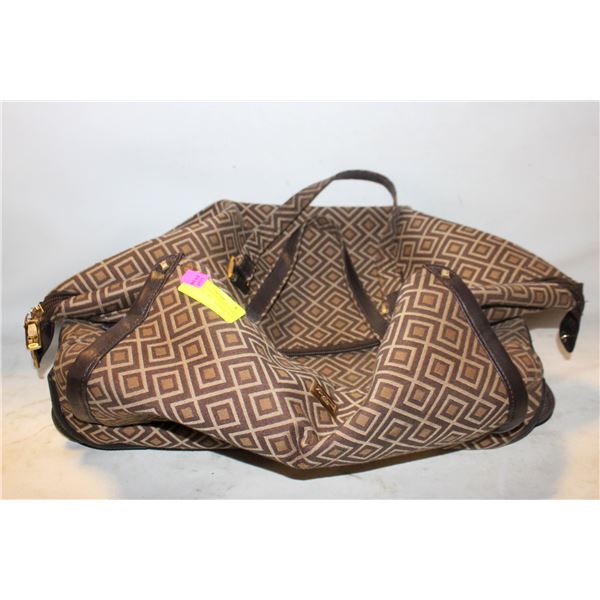 WHEELED TRAVEL DUFFEL BAG SAN BABILA MILANO