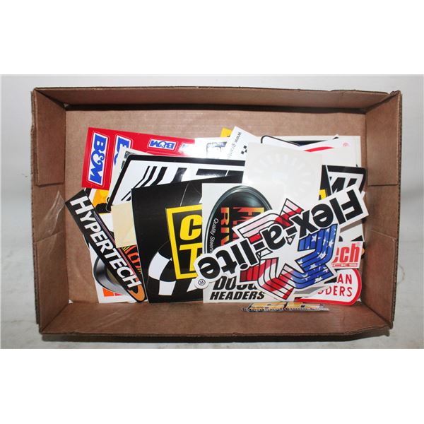 50 DIFFERENT AUTOMOTIVE TOOLBOX / RACER DECALS