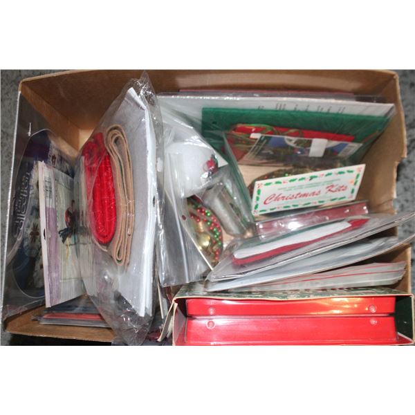 BOX EMBROIDERY & CRAFT KITS & STAMPS