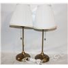 Image 1 : PAIR OF BEDSIDE LAMPS