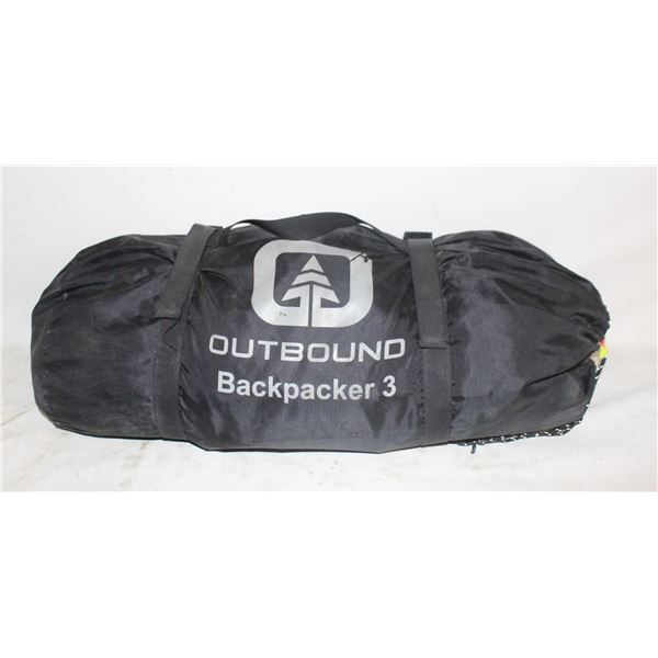OUTBOUND BACK PACKER 3 TENT