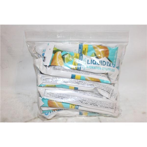 NEW SEALED 15 LIQUID IV ELECTROLYTE DRINK MIX