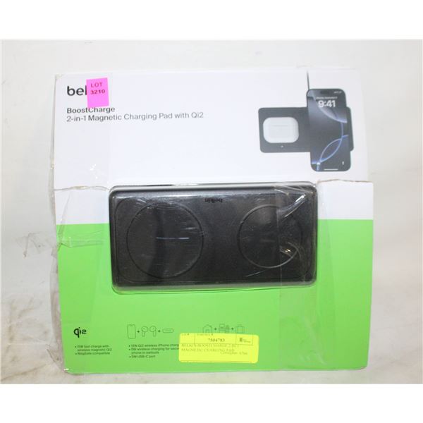 BELKIN BOOSTCHARGE 2 IN 1 MAGNETIC CHARGING PAD
