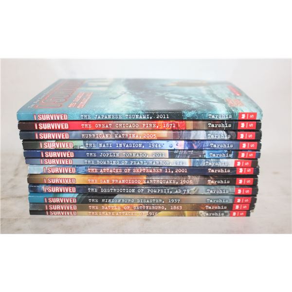 SCHOLASTIC SOFT COVER BOOKS 'I SURVIVED' SERIES