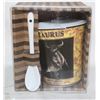 Image 1 : NEW TAURUS MUG WITH SPOON ZODIAC