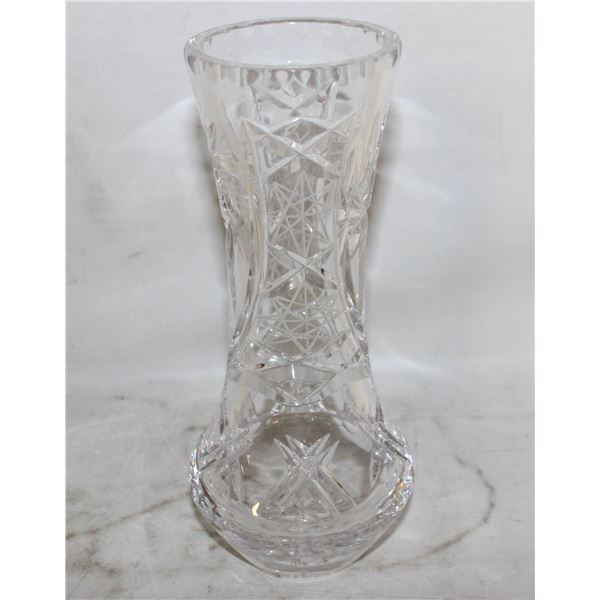 CRYSTAL VASE NO DAMAGE