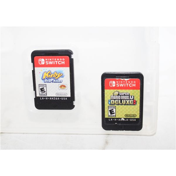 2 NINTENDO SWITCH GAMES SUPER MARIO