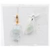 Image 1 : #161-NATURAL JADE JADEITE PENDANT 2PCS