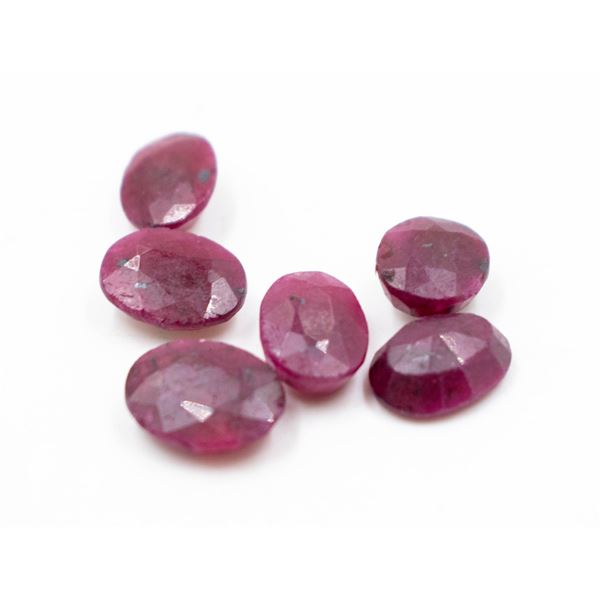 #335-NATURAL RED RUBY GEMSTONES 55.10CT