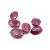Image 1 : #335-NATURAL RED RUBY GEMSTONES 55.10CT