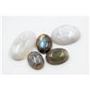 Image 1 : #330-NATURAL LABRADORITE & MOONSTONES  93.35CT