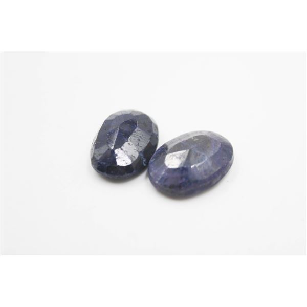 #346-NATURALBLUE SAPPHIRE GEMSTONES 37.45CT