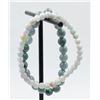 Image 1 : #122-NATURAL JADE JADEITE BEAD BRACELET