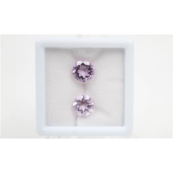 #201-NATURAL AMETHYST GEMSTONES 6.37 CT