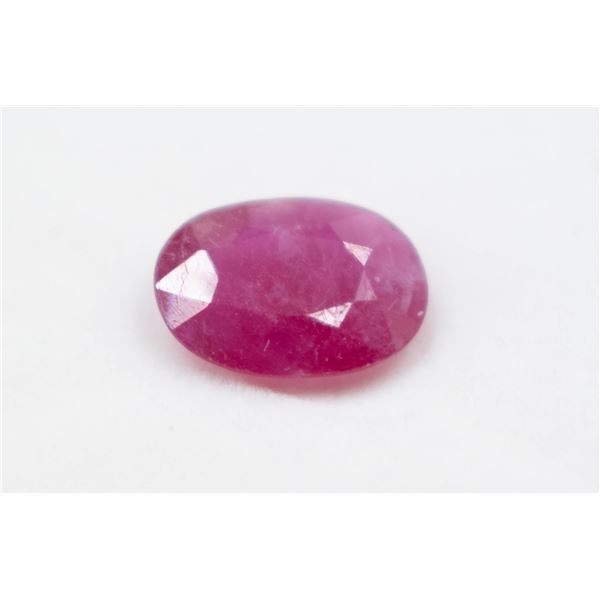 #227-NATURAL RED RUBY GEMSTONE 4.95 CT