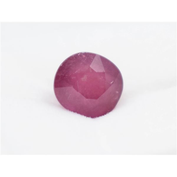 #230-NATURAL RED RUBY GEMSTONE 4.35CT