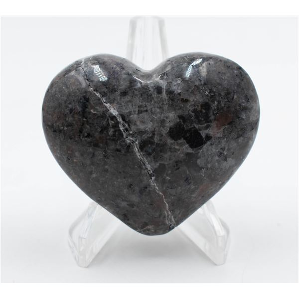#77- NATURAL YOOPERLITE HEART SHAPE 165G