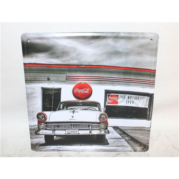 2 BLACK VINTAGE COCA COLA TRAYS