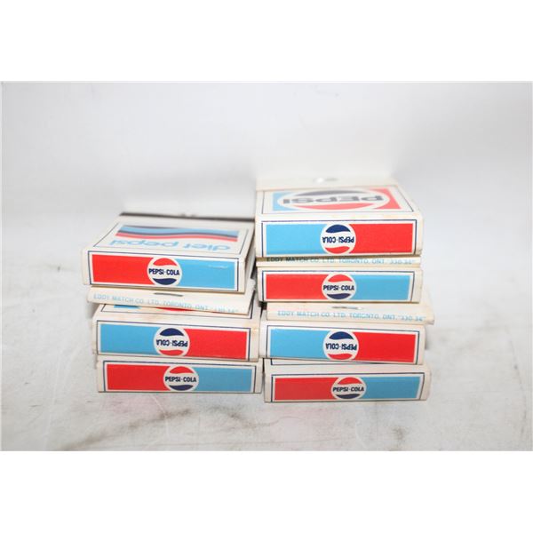 PEPSI & DIET PEPSI VINTAGE MATCHES