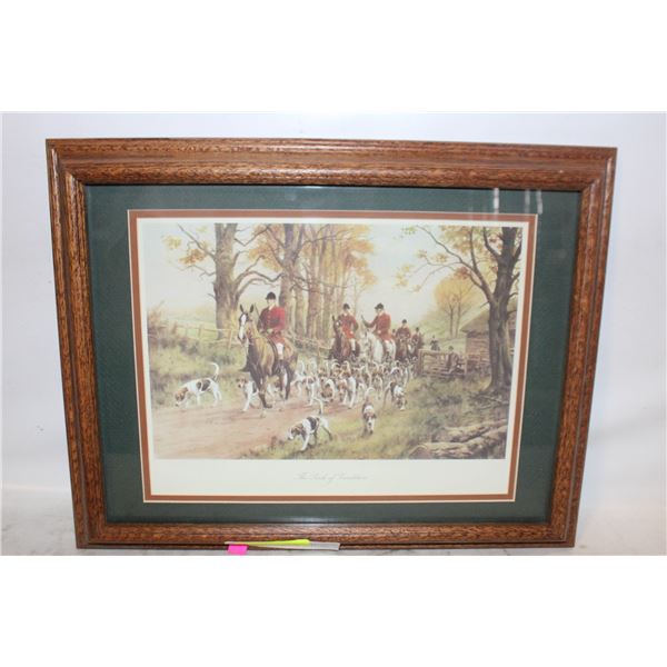 VITNAGE BRITISH HUNTING PICTURE