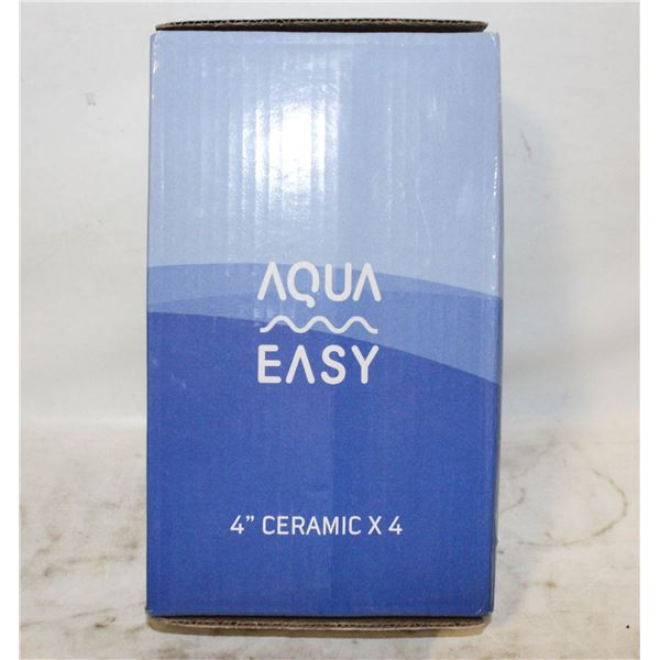 NEW 4  AQUAEASY 4” CERAMIC WATER FILTER CANDLES