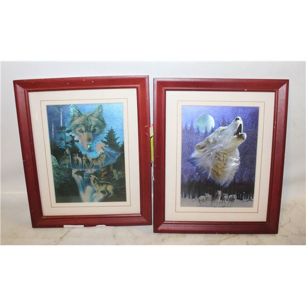 VINTAGE 1990S DUFEX WATERFALL WOLF