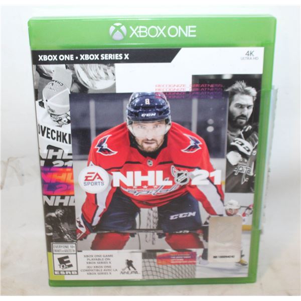 XBOX SERIES X XBOX ONE NHL 21