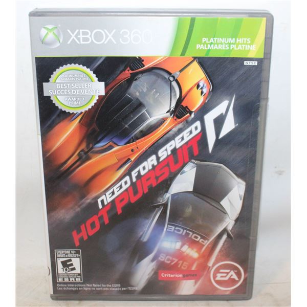 NEED FOR SPEED HOT PURSUIT XBOX 360