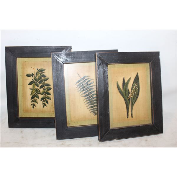 3 DECORATIVE ART PICTURES