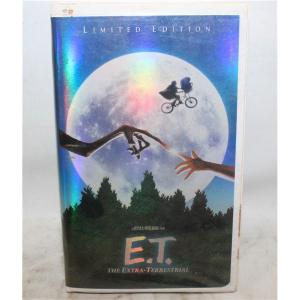LIMITED EDITION E.T. THE EXTRA TERRESTRIAL
