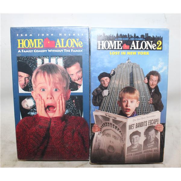 SEALED HOME ALONE 1 AND HOME ALONE 2 OPEN